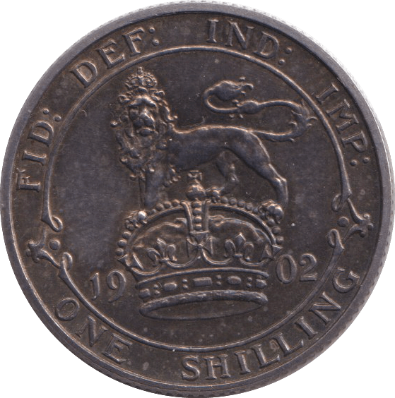 1902 SHILLING ( PROOF ) - SHILLING - Cambridgeshire Coins
