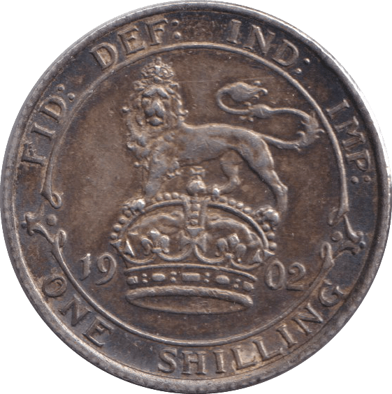 1902 SHILLING ( UNC ) - SHILLING - Cambridgeshire Coins