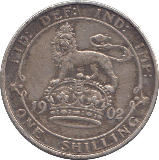 1902 SHILLING ( VF ) - WORLD COINS - Cambridgeshire Coins