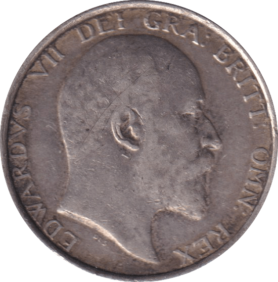 1902 SHILLING (VF) - SHILLING - Cambridgeshire Coins