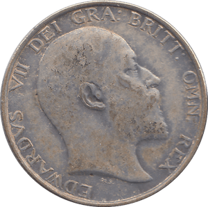1902 SHILLING (VF) - SHILLING - Cambridgeshire Coins