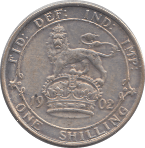 1902 SHILLING (VF) - SHILLING - Cambridgeshire Coins