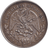 1902 SILVER 1 PESO MEXICO - SILVER WORLD COINS - Cambridgeshire Coins