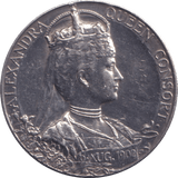 1902 SILVER EDWARD VII MEDALLION - MEDALS & MEDALLIONS - Cambridgeshire Coins