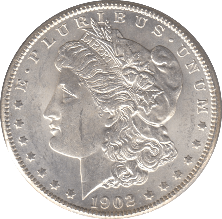 1902 SILVER MORGAN DOLLAR USA NEW ORLEANS MINT - SILVER WORLD COINS - Cambridgeshire Coins