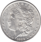 1902 SILVER MORGAN DOLLAR USA NEW ORLEANS - SILVER WORLD COINS - Cambridgeshire Coins