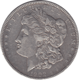 1902 SILVER MORGAN DOLLAR USA - SILVER WORLD COINS - Cambridgeshire Coins