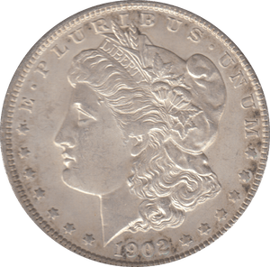 1902 SILVER ONE DOLLAR USA - SILVER WORLD COINS - Cambridgeshire Coins
