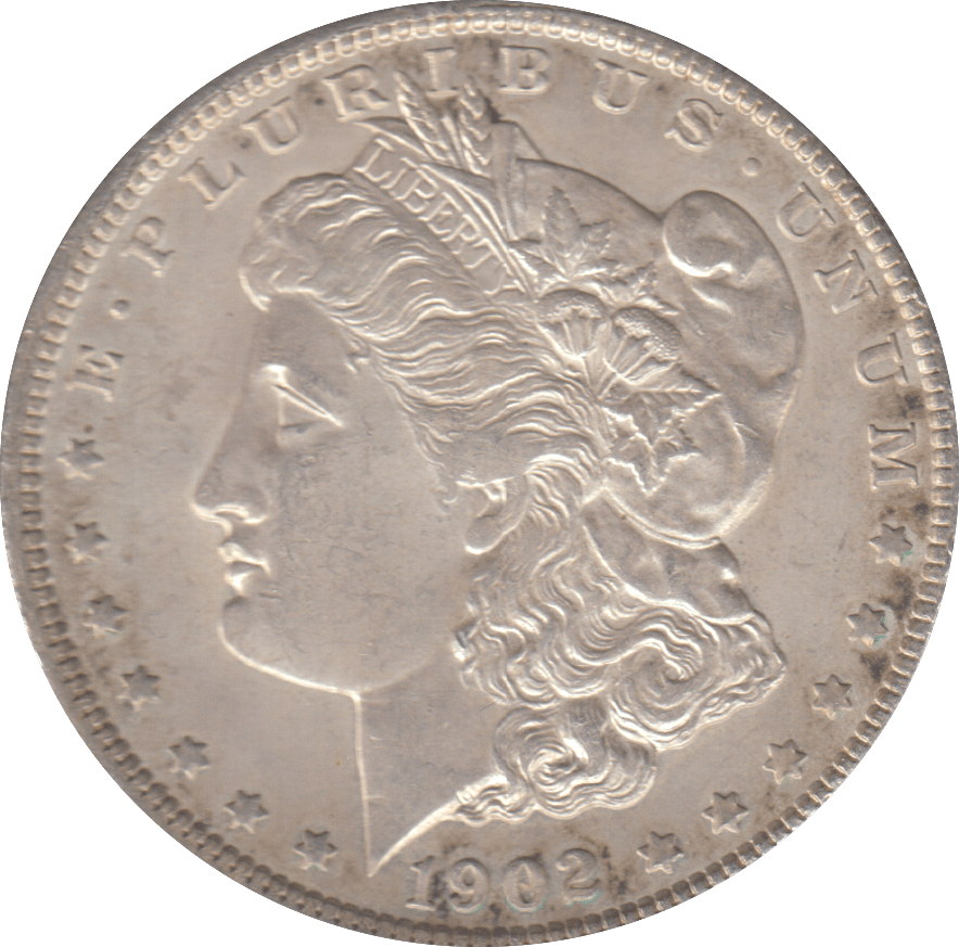 1902 SILVER ONE DOLLAR USA - SILVER WORLD COINS - Cambridgeshire Coins