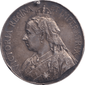 1902 SILVER QUEEN VICTORIA MEDALLION SOUTH AFRICA - MEDALS & MEDALLIONS - Cambridgeshire Coins