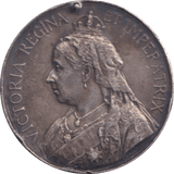 1902 SILVER QUEEN VICTORIA MEDALLION SOUTH AFRICA - MEDALS & MEDALLIONS - Cambridgeshire Coins