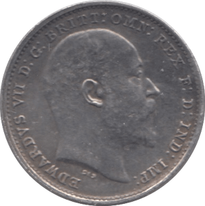 1902 SILVER THREEPENCE ( AUNC ) - Threepence - Cambridgeshire Coins