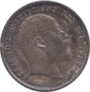 1902 SILVER THREEPENCE ( EF ) - Threepence - Cambridgeshire Coins