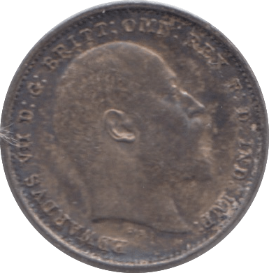 1902 SILVER THREEPENCE ( EF ) - Threepence - Cambridgeshire Coins