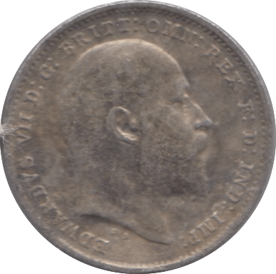 1902 SILVER THREEPENCE ( FINE ) - Threepence - Cambridgeshire Coins
