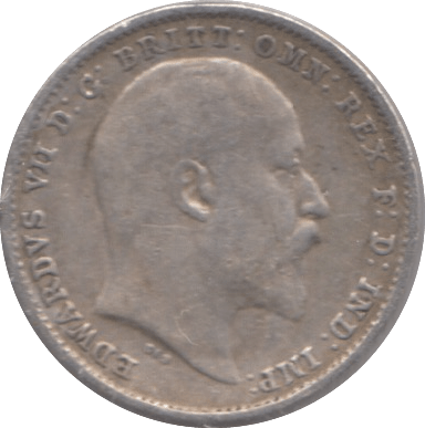 1902 SILVER THREEPENCE ( FINE ) - Threepence - Cambridgeshire Coins