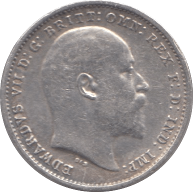 1902 SILVER THREEPENCE ( VF ) - Threepence - Cambridgeshire Coins