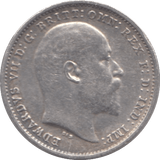 1902 SILVER THREEPENCE ( VF ) - Threepence - Cambridgeshire Coins