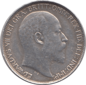 1902 SIXPENCE ( AUNC ) - SIXPENCE - Cambridgeshire Coins