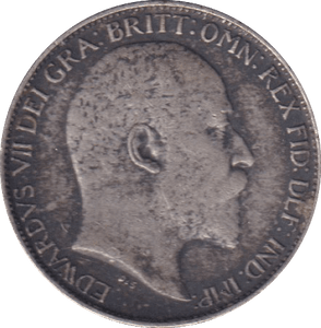 1902 SIXPENCE (EF) - SIXPENCE - Cambridgeshire Coins