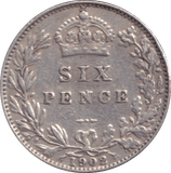1902 SIXPENCE ( GVF ) - SIXPENCE - Cambridgeshire Coins