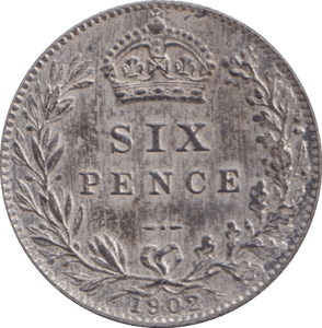 1902 SIXPENCE ( MATT PROOF ) - SIXPENCE - Cambridgeshire Coins