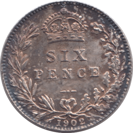 1902 SIXPENCE ( UNC ) 1 - Sixpence - Cambridgeshire Coins