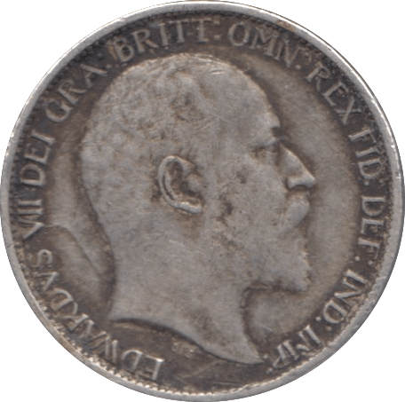 1902 SIXPENCE ( VF ) - Sixpence - Cambridgeshire Coins