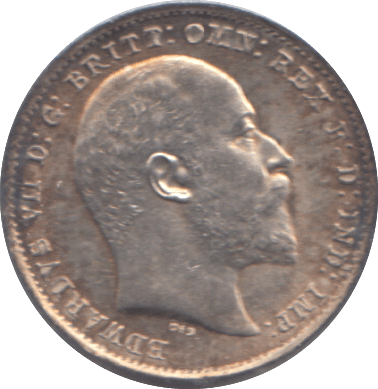 1902 THREEPENCE ( BU ) - SIXPENCE - Cambridgeshire Coins