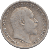 1902 THREEPENCE ( FINE ) - THREEPENCE - Cambridgeshire Coins