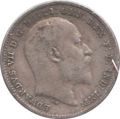 1902 THREEPENCE ( FINE ) - THREEPENCE - Cambridgeshire Coins