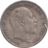 1902 THREEPENCE ( FINE ) - THREEPENCE - Cambridgeshire Coins