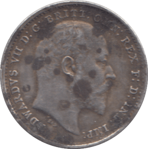 1902 THREEPENCE ( GVF ) - THREEPENCE - Cambridgeshire Coins