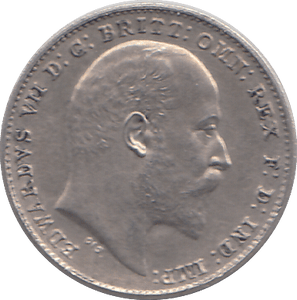 1902 THREEPENCE ( UNC ) - THREEPENCE - Cambridgeshire Coins