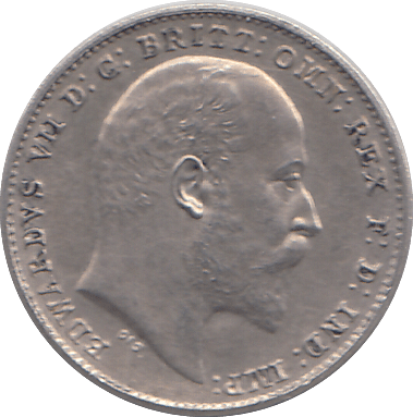 1902 THREEPENCE ( UNC ) - THREEPENCE - Cambridgeshire Coins