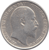 1903 EDWARD VII SIXPENCE ( GVF ) - SIXPENCE - Cambridgeshire Coins