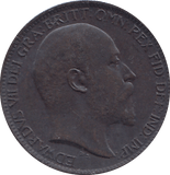 1903 FARTHING ( UNC ) - FARTHING - Cambridgeshire Coins