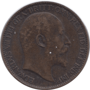 1903 FARTHING ( VF ) - Farthing - Cambridgeshire Coins
