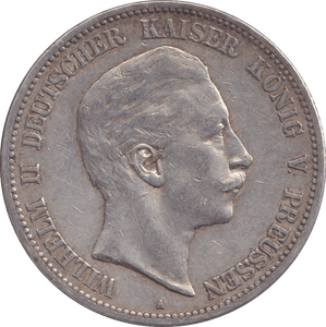 1903 FIVE MARK BERLIN A - SILVER WORLD COINS - Cambridgeshire Coins