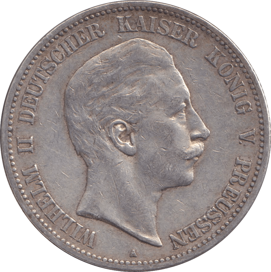 1903 FIVE MARK BERLIN A - SILVER WORLD COINS - Cambridgeshire Coins