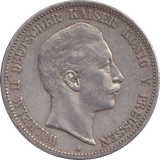 1903 FIVE MARK BERLIN A - SILVER WORLD COINS - Cambridgeshire Coins