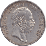1903 FIVE MARK SAXONY E - SILVER WORLD COINS - Cambridgeshire Coins