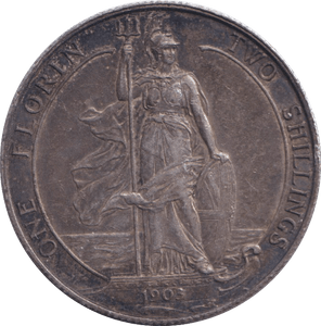 1903 FLORIN ( EF ) - FLORIN - Cambridgeshire Coins