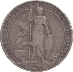1903 FLORIN ( FINE ) - FLORIN - Cambridgeshire Coins