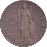 1903 FLORIN ( FINE ) - FLORIN - Cambridgeshire Coins