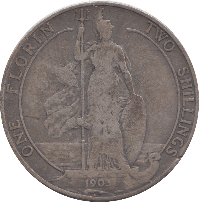 1903 FLORIN ( FINE ) - FLORIN - Cambridgeshire Coins