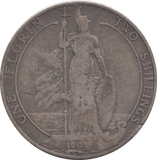1903 FLORIN ( FINE ) - FLORIN - Cambridgeshire Coins