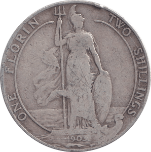 1903 FLORIN ( FINE ) - FLORIN - Cambridgeshire Coins