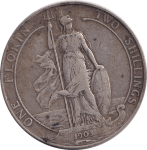 1903 FLORIN ( GF ) - FLORIN - Cambridgeshire Coins