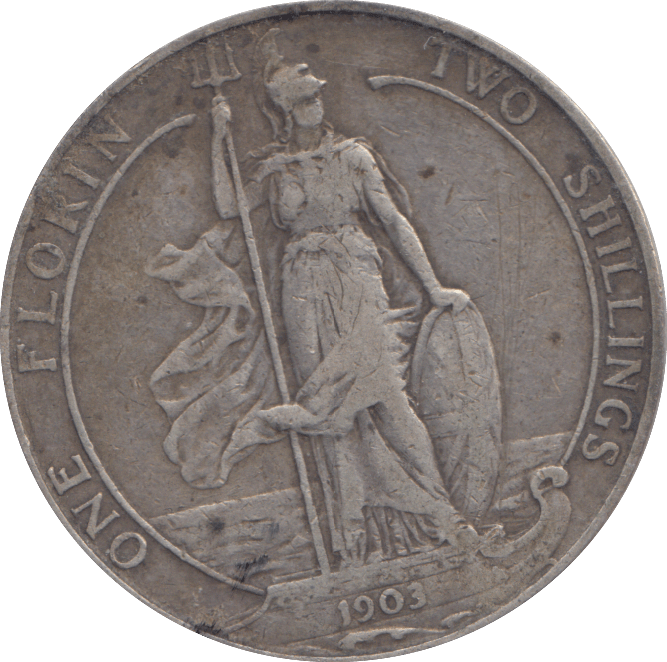 1903 FLORIN ( GF ) - FLORIN - Cambridgeshire Coins